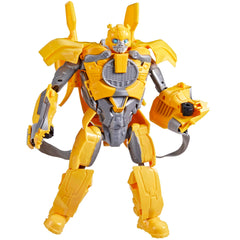 Transformers One Bumblebee B-127 mask wear for storytelling adventures.