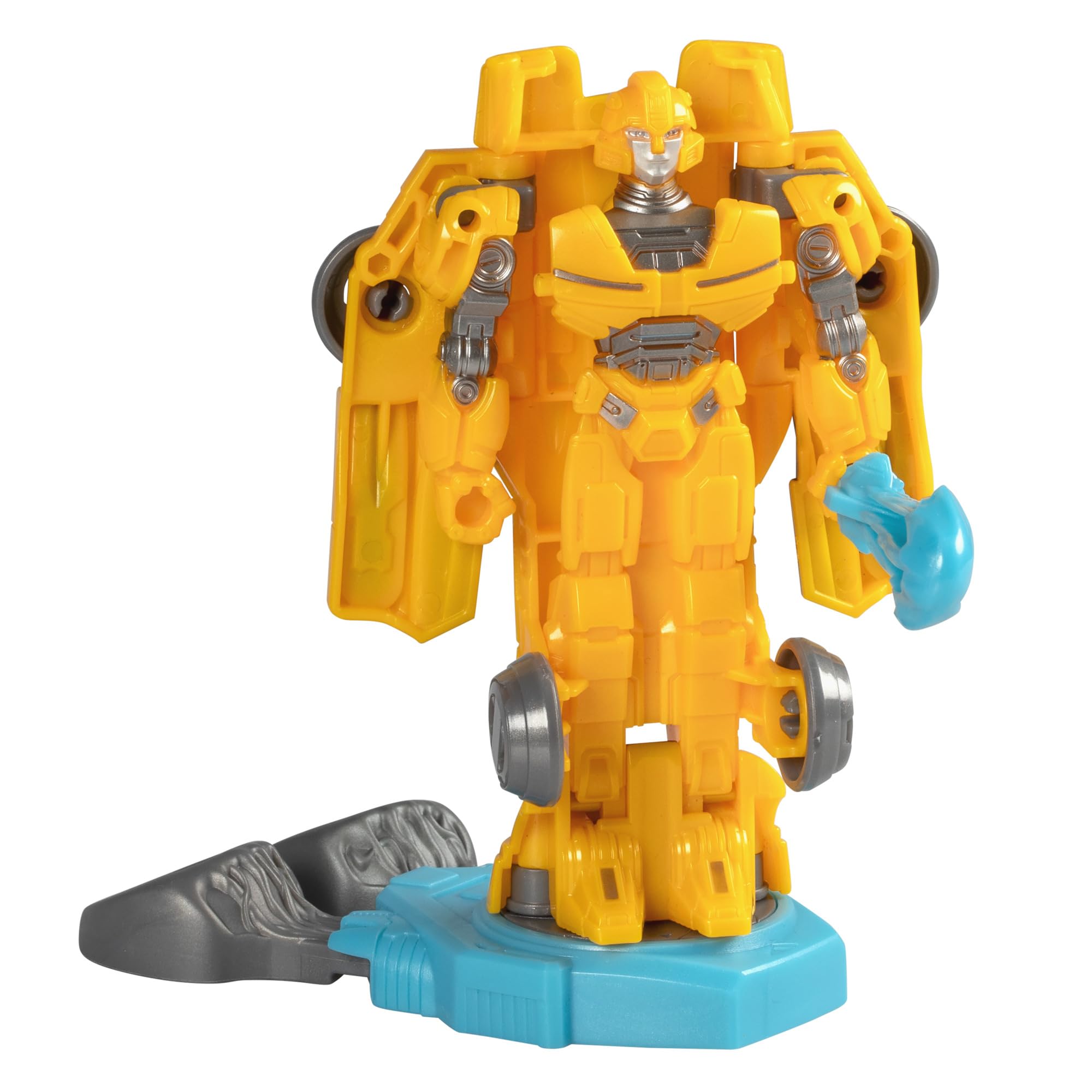 Transformers One Bumblebee on Battle Base ready for dynamic action moves.