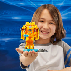 Movie-inspired Bumblebee design from Transformers One for collectors.