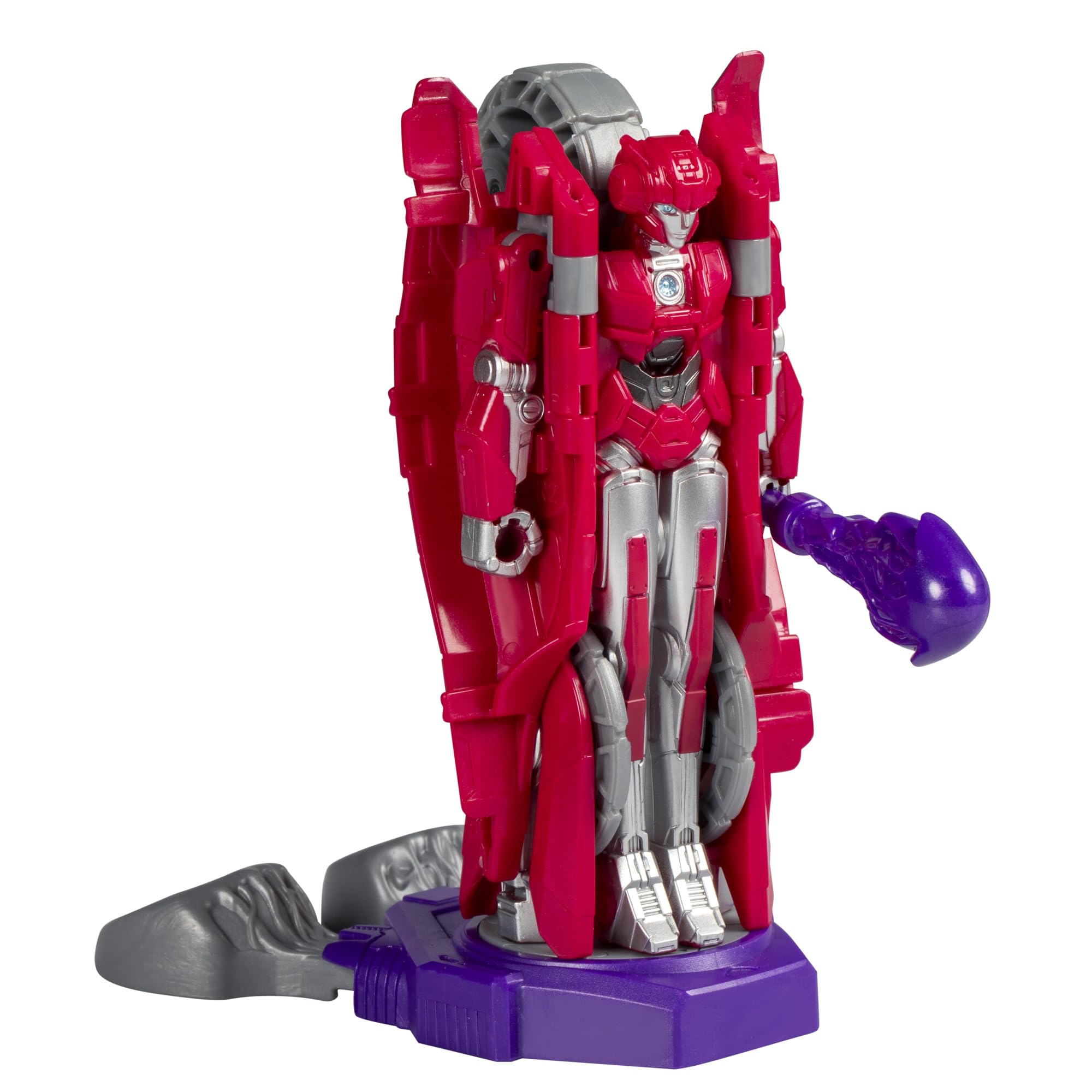 Elita-1 from Transformers One in robot mode ready for imaginative battle play.