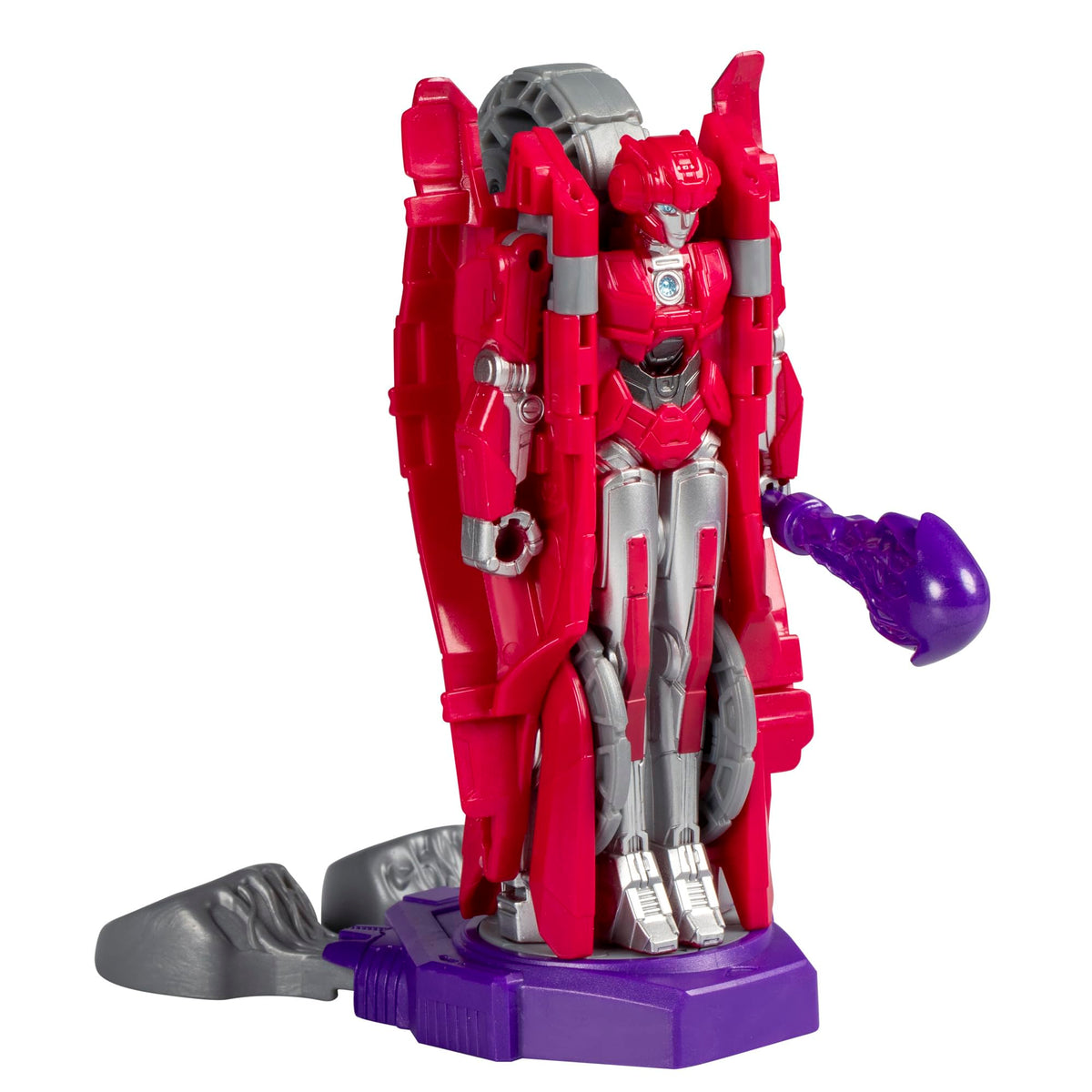 Elita-1 from Transformers One in robot mode ready for imaginative battle play.