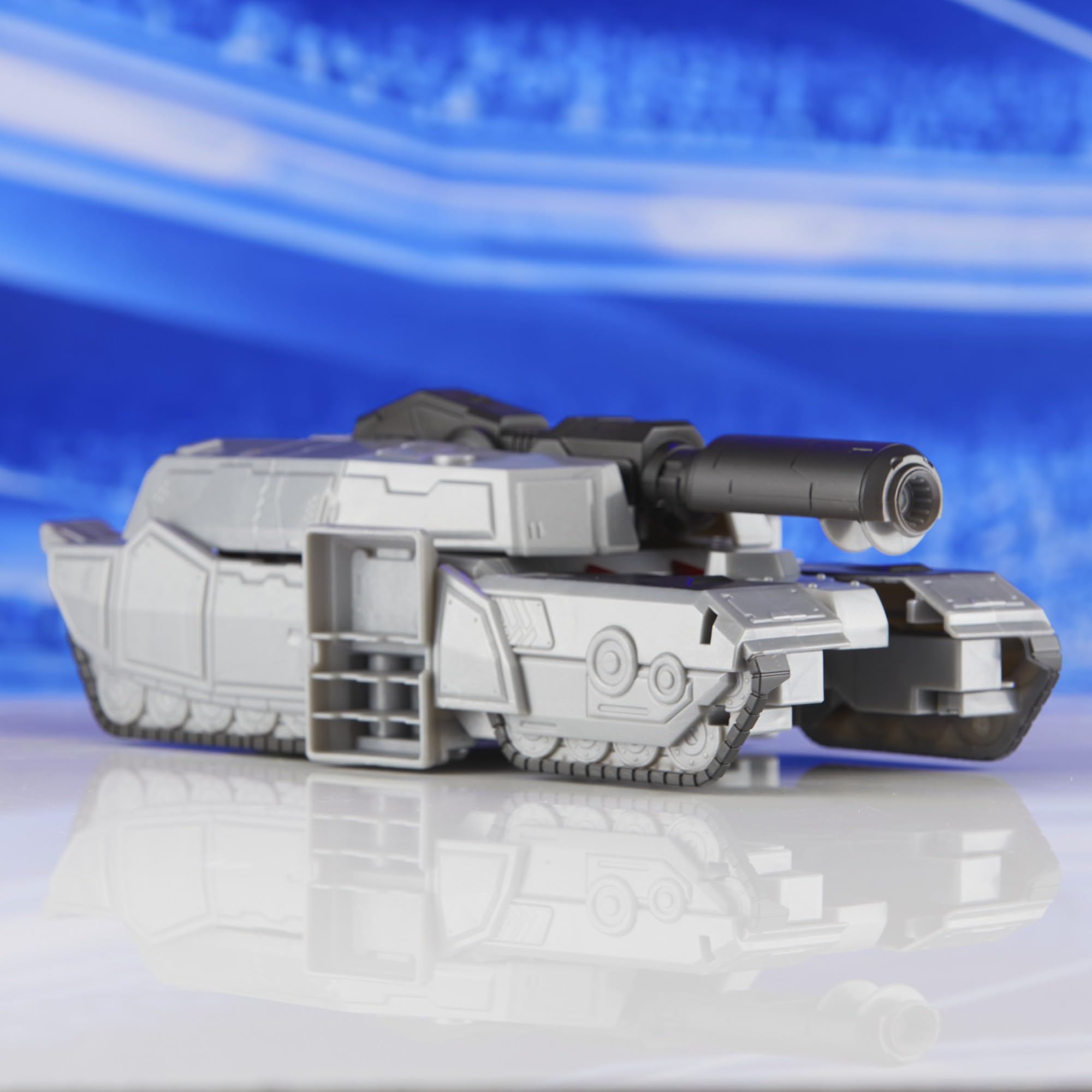 11-inch Megatron D-16 figure standing tall for display
