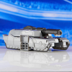 11-inch Megatron D-16 figure standing tall for display