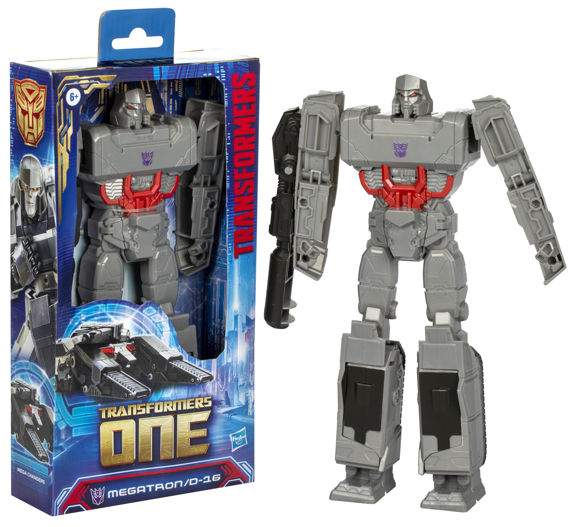 Transformers One Megatron D-16 robot figure ready for play and display