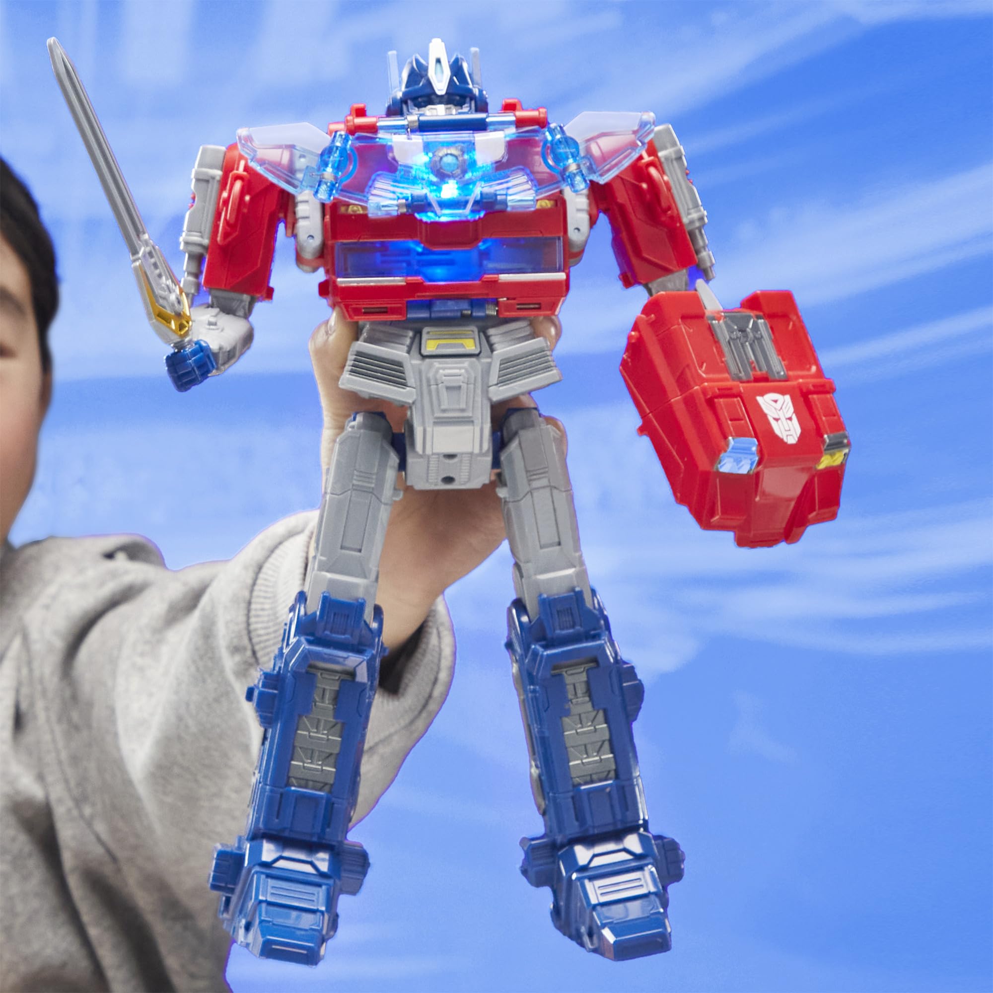 Transformers One Power Flip four modes provide varied play experiences.