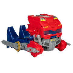 Transformers One Power Flip stands 8 to 10 inches tall for display.