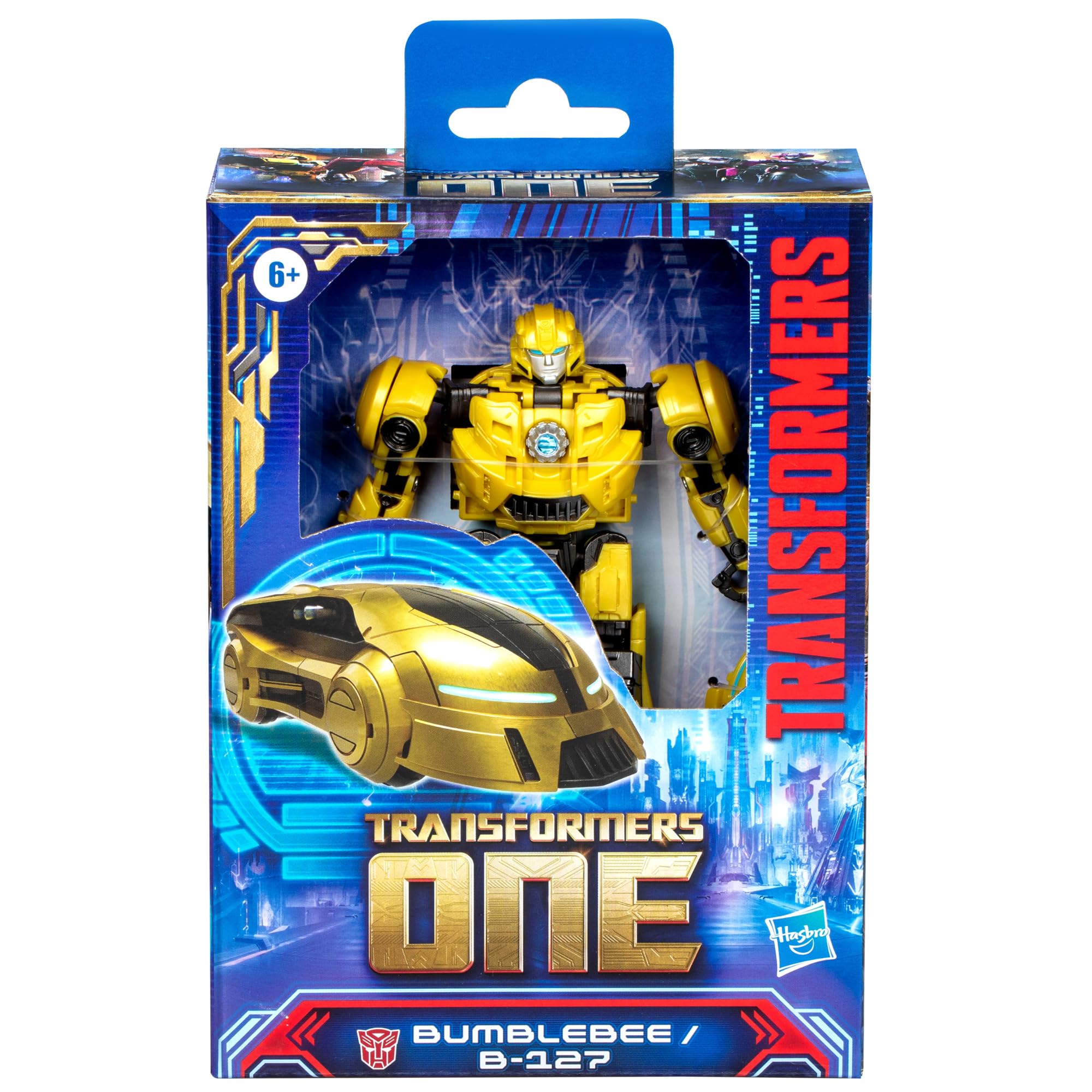 Bumblebee B-127 in car mode for fast vehicle adventures