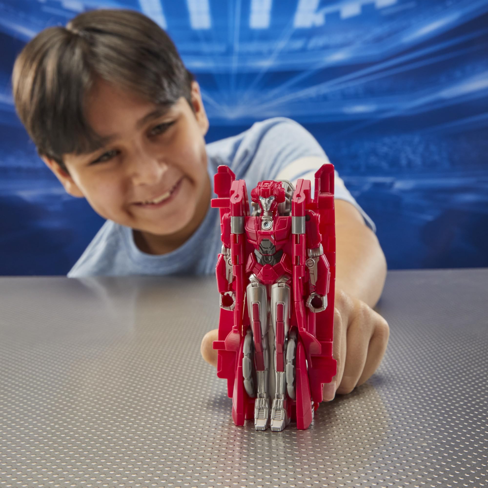 Movie-inspired origin-story Elita-1 figure from Transformers One line.