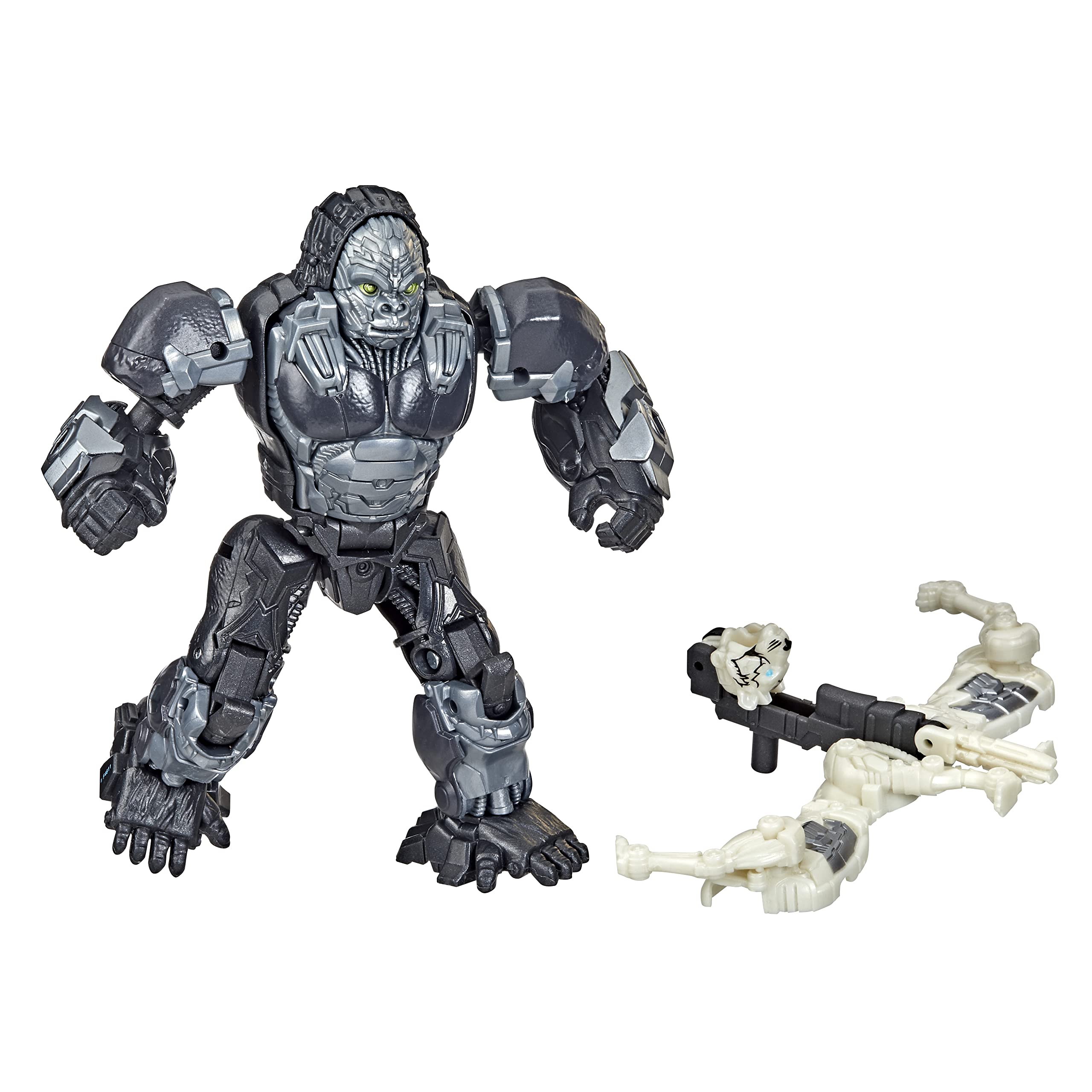 Transformers Optimus Primal and Arrowstripe Beast Weaponizer 2-Pack ready for action.