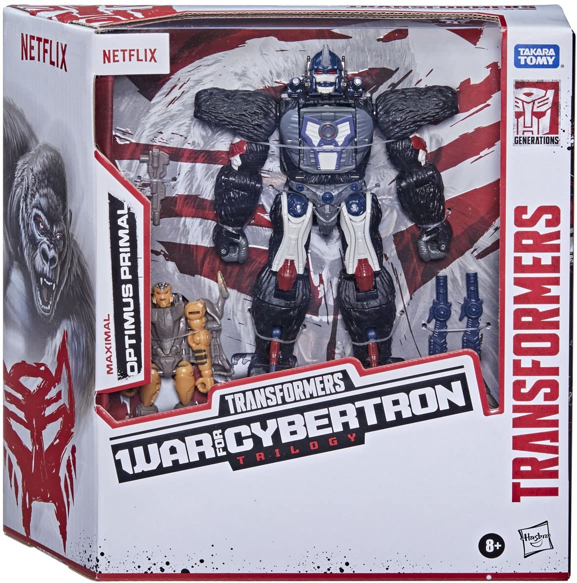 Transformers Optimus Primal gorilla mode figure for display and play