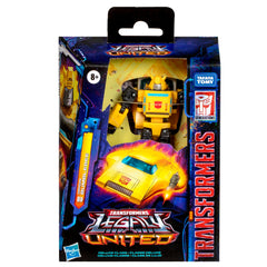 Transformers Origin Bumblebee blaster and energy accessories for robot mode.