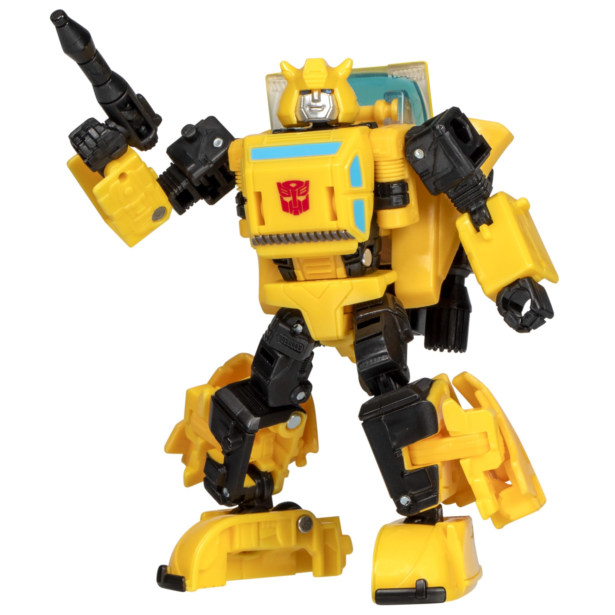 Transformers Origin Bumblebee robot hovercraft conversion in 23 steps for engaging play.