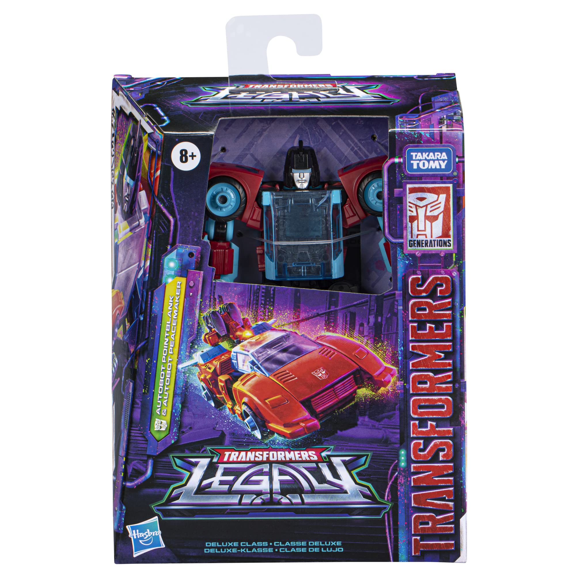 Transformers Peacemaker weapon accessory converts to blaster for versatile play