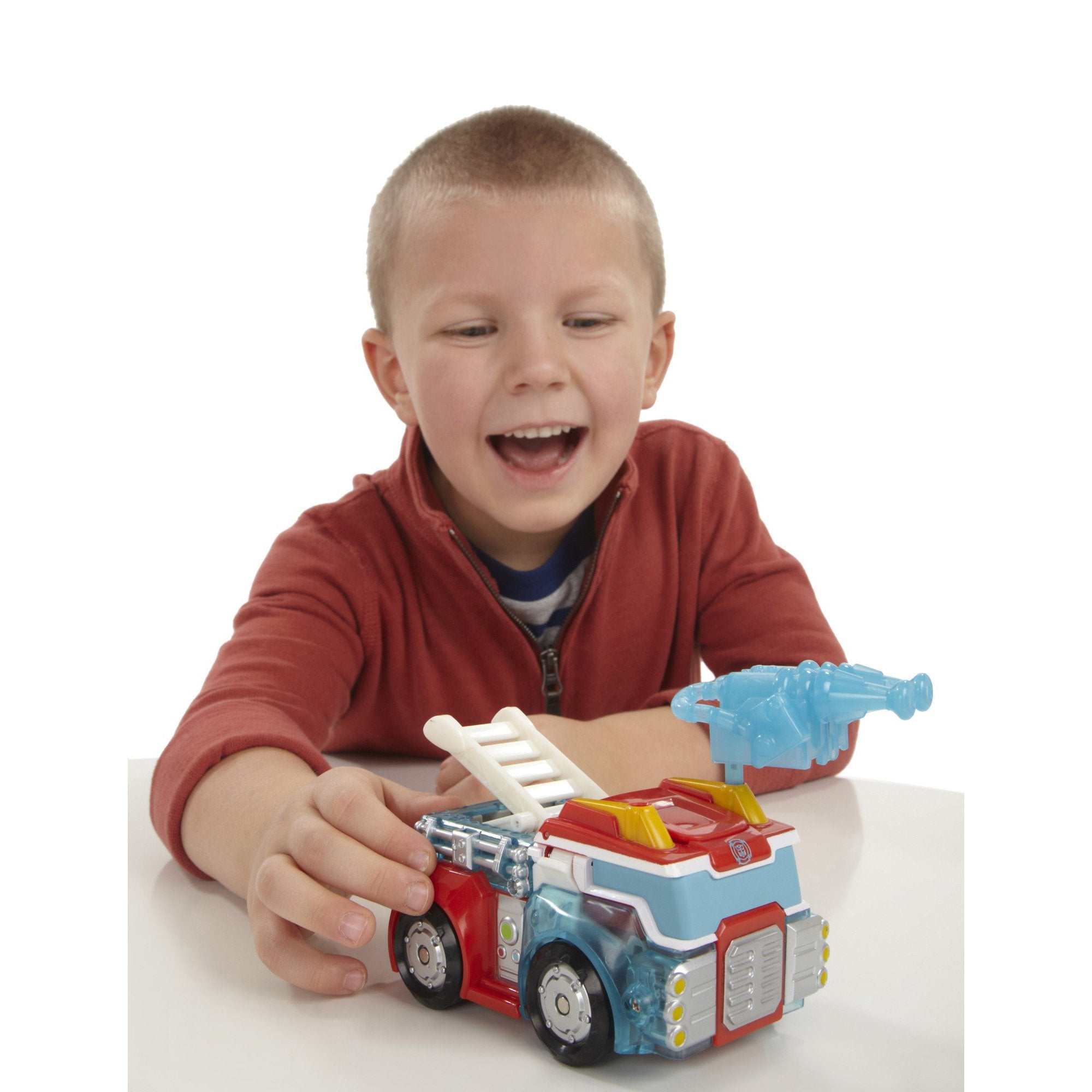 Transformers Playskool Heroes Heatwave 2-in-1 rescue play, easy conversion