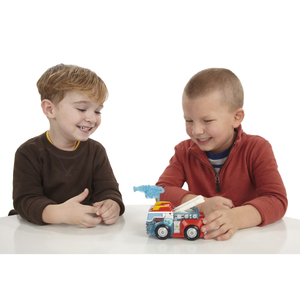 Transformers Heatwave fits small hands for confident pretend play