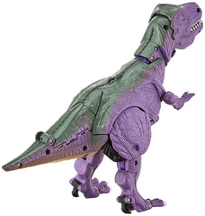 Transformers Predacon Megatron retro logo art highlights authentic Beast Wars vibe for display.