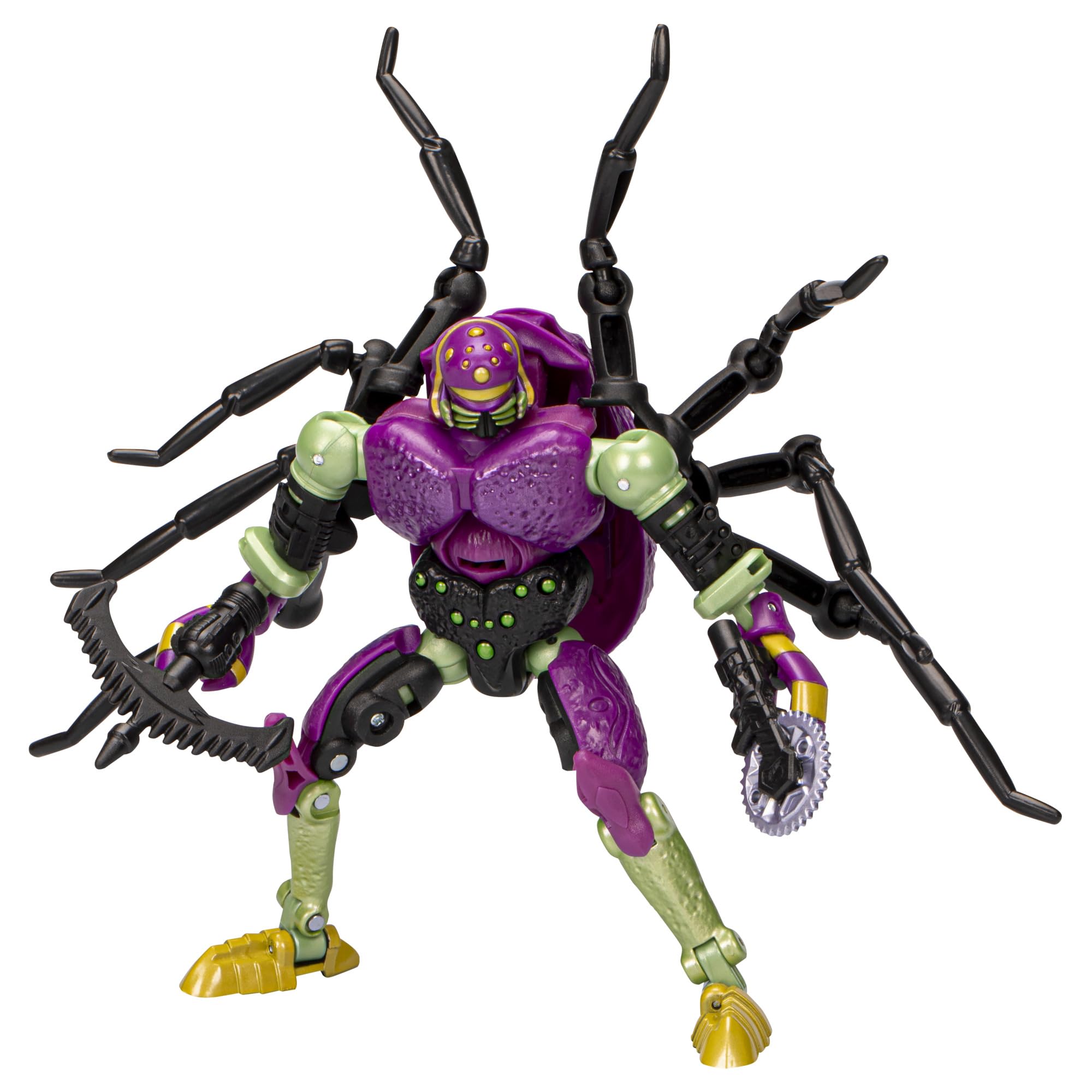 Transformers Predacon Tarantulas front view, ideal for dynamic battle play.