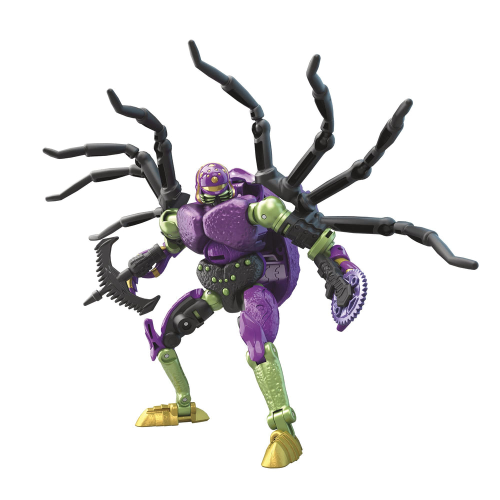 Transformers Generations Legacy Predacon Tarantulas robot mode for action posing.