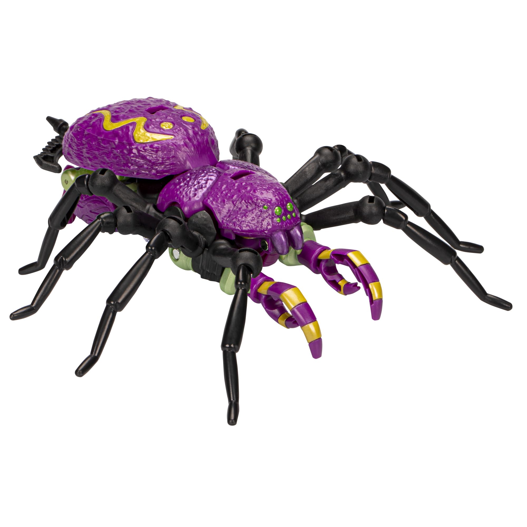 Transformers Predacon Tarantulas side view, showcases poseable articulation.