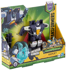 Transformers Ramjet Ultra Class with automatic Energon Armor-Up feature for action.