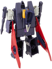 Transformers Ramjet jet-mode pose with sleek metallic finish for display.