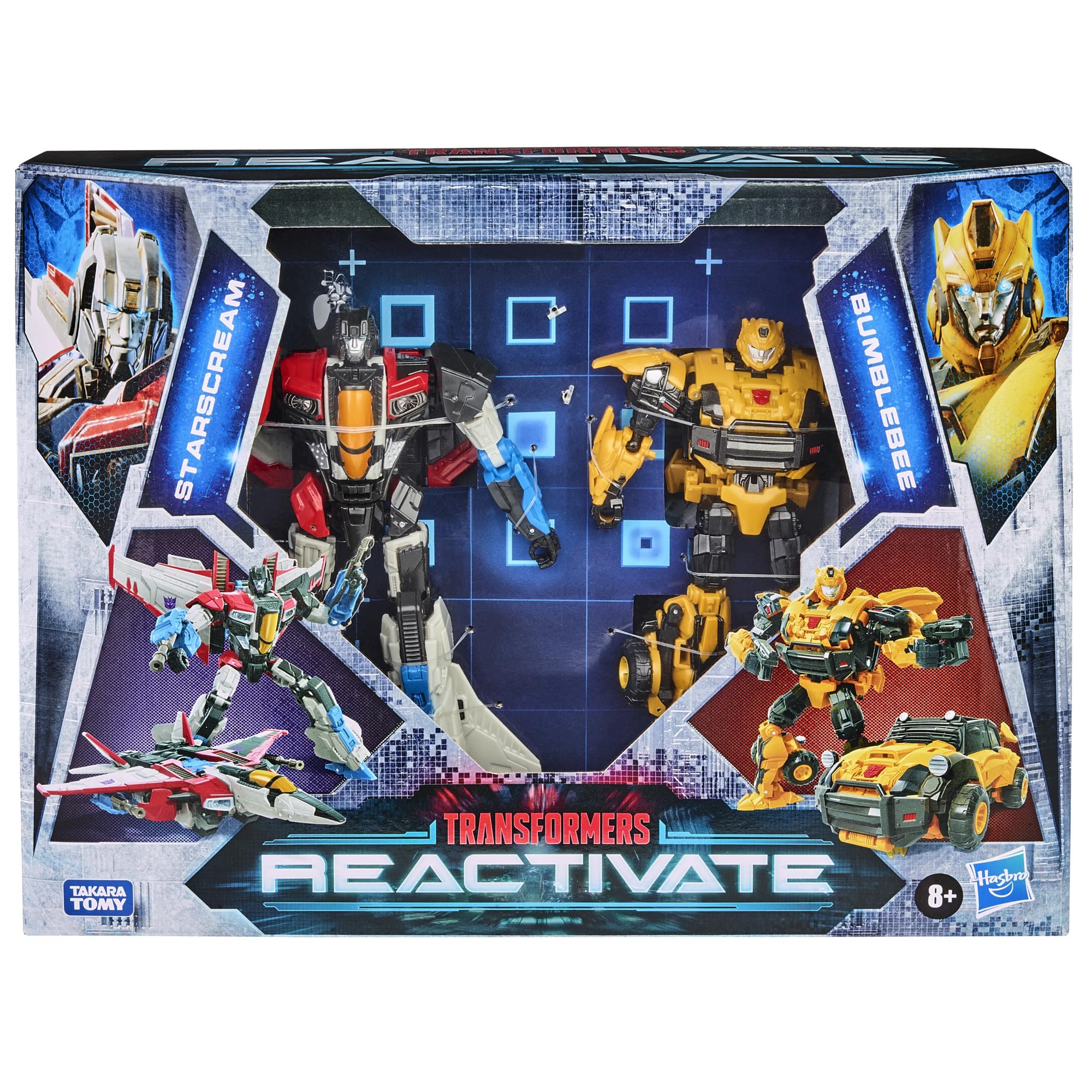 Transformers Reactivate 2-pack accessories include S2 Null Rays and Ion blasters