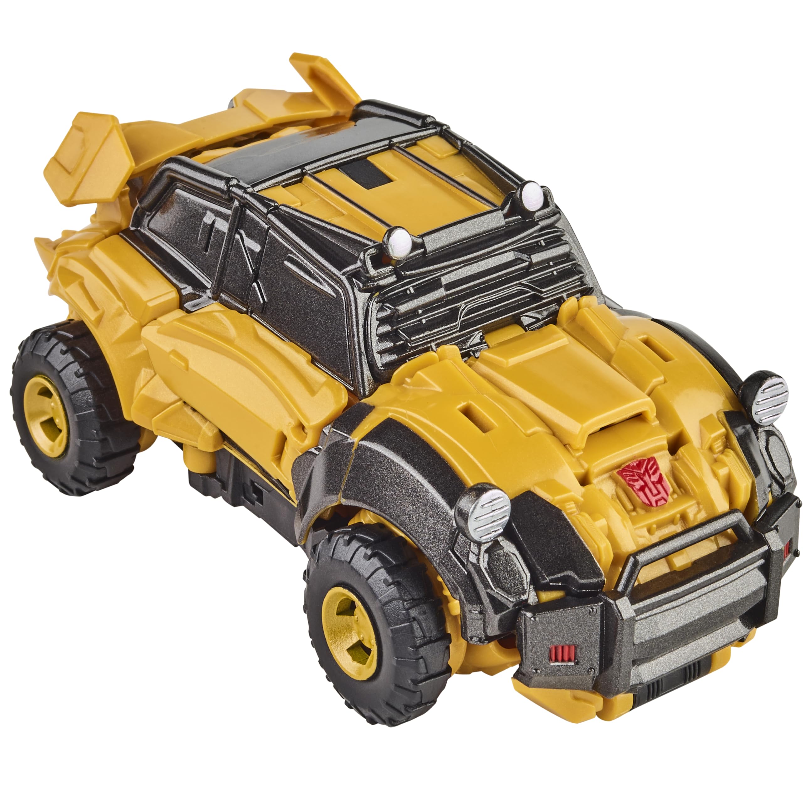 Transformers Reactivate Bumblebee converting to dune buggy mode for dynamic play scenarios