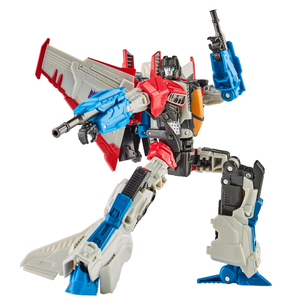 Transformers Reactivate Starscream jet conversion in 25 steps for dynamic posing