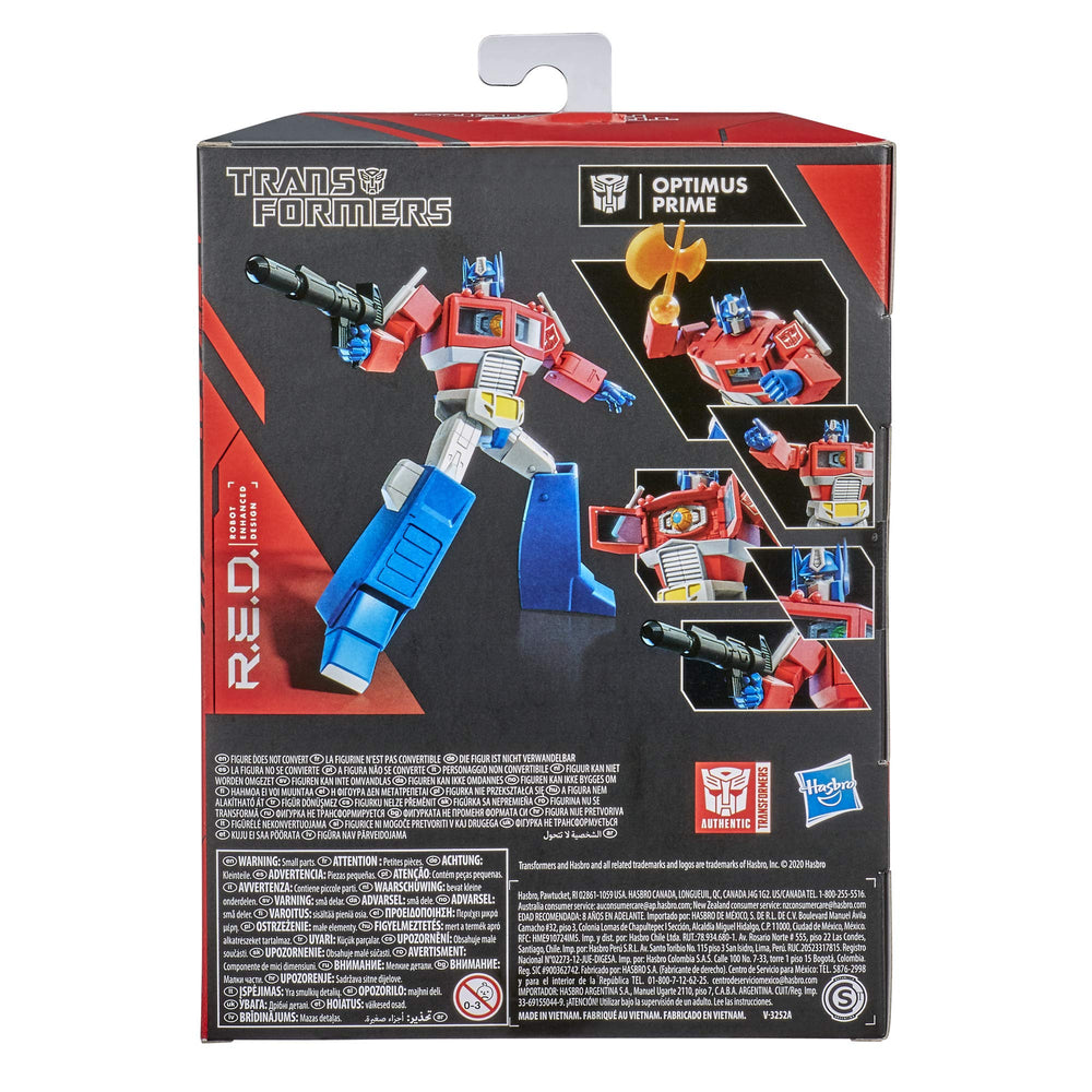 Transformers R.E.D. Optimus Prime ion blaster accessory for action moments