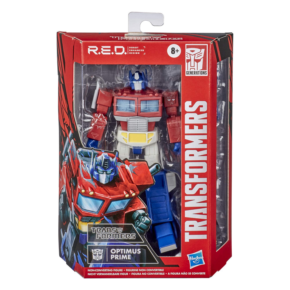 Transformers R.E.D. kibble-free design emphasizes clean robot mode