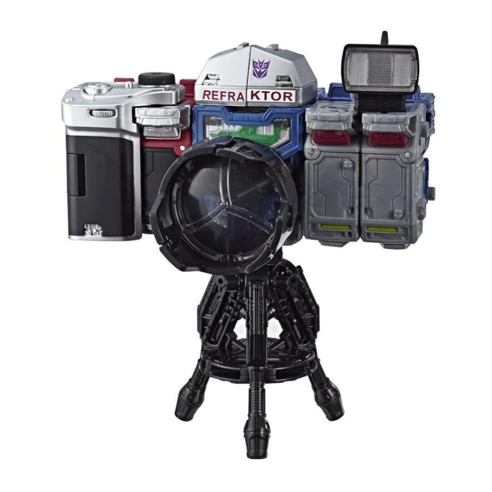 Transformers Refraktor 3-pack camera mode merge showcases creative play option