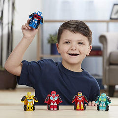 Mini figures sized for preschool hands during safe play