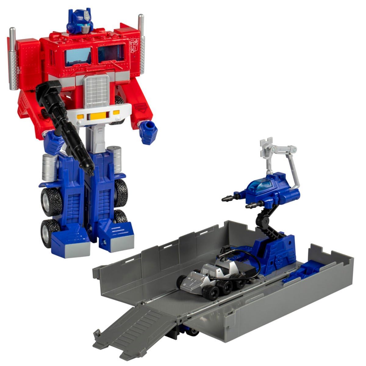 Transformers Retro G1 Optimus Prime toy in robot mode for nostalgic play