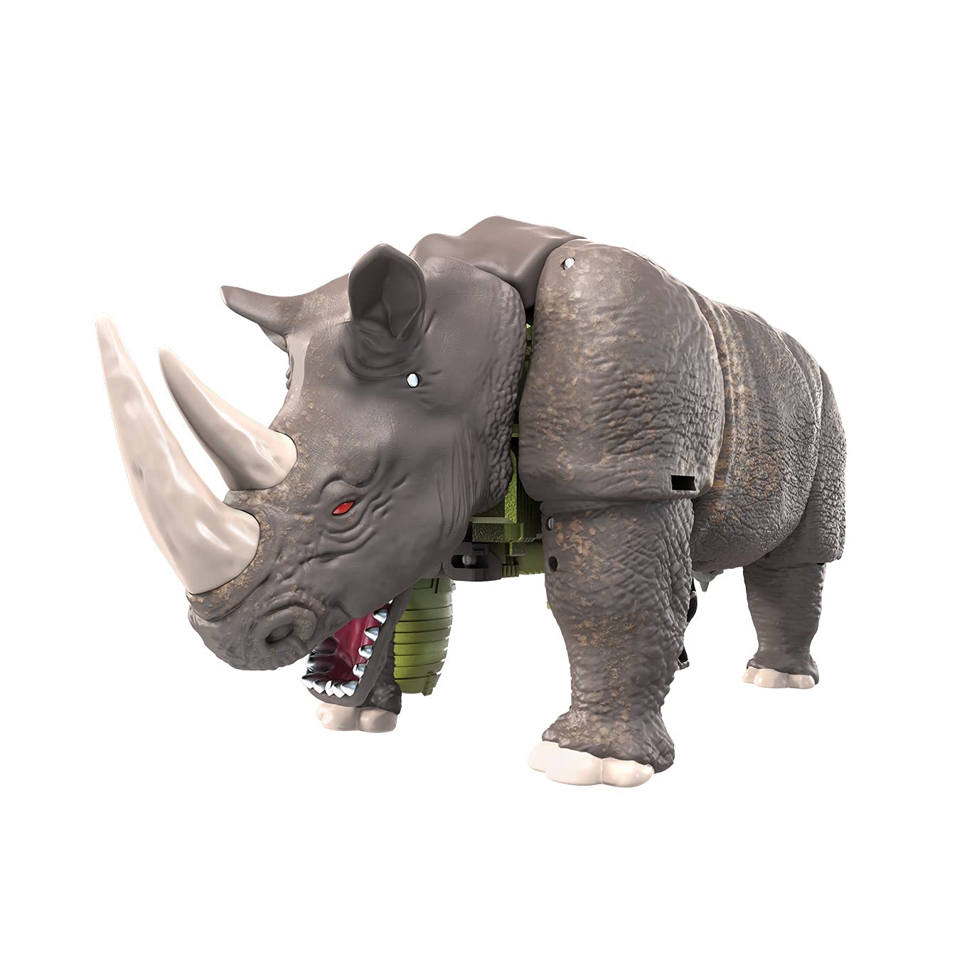 Transformers Rhinox 35-step transformation showcases intricate engineering and poseability