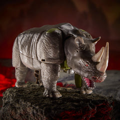 Transformers Rhinox articulated jaw detail enables expressive beastly roars