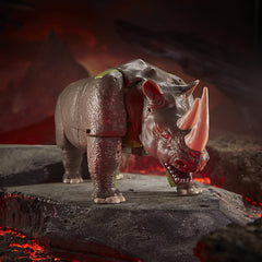 Transformers Rhinox beast mode texture close-up demonstrates detail