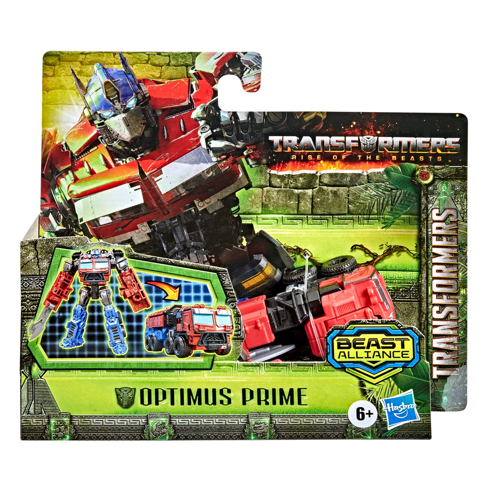 Transformers Rise of the Beasts Battle Changer at 4.5 inches tall for kids.