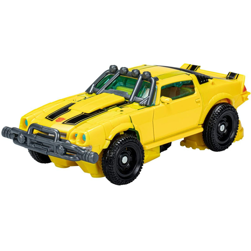 Bumblebee in off-road Camaro mode for versatile battles.