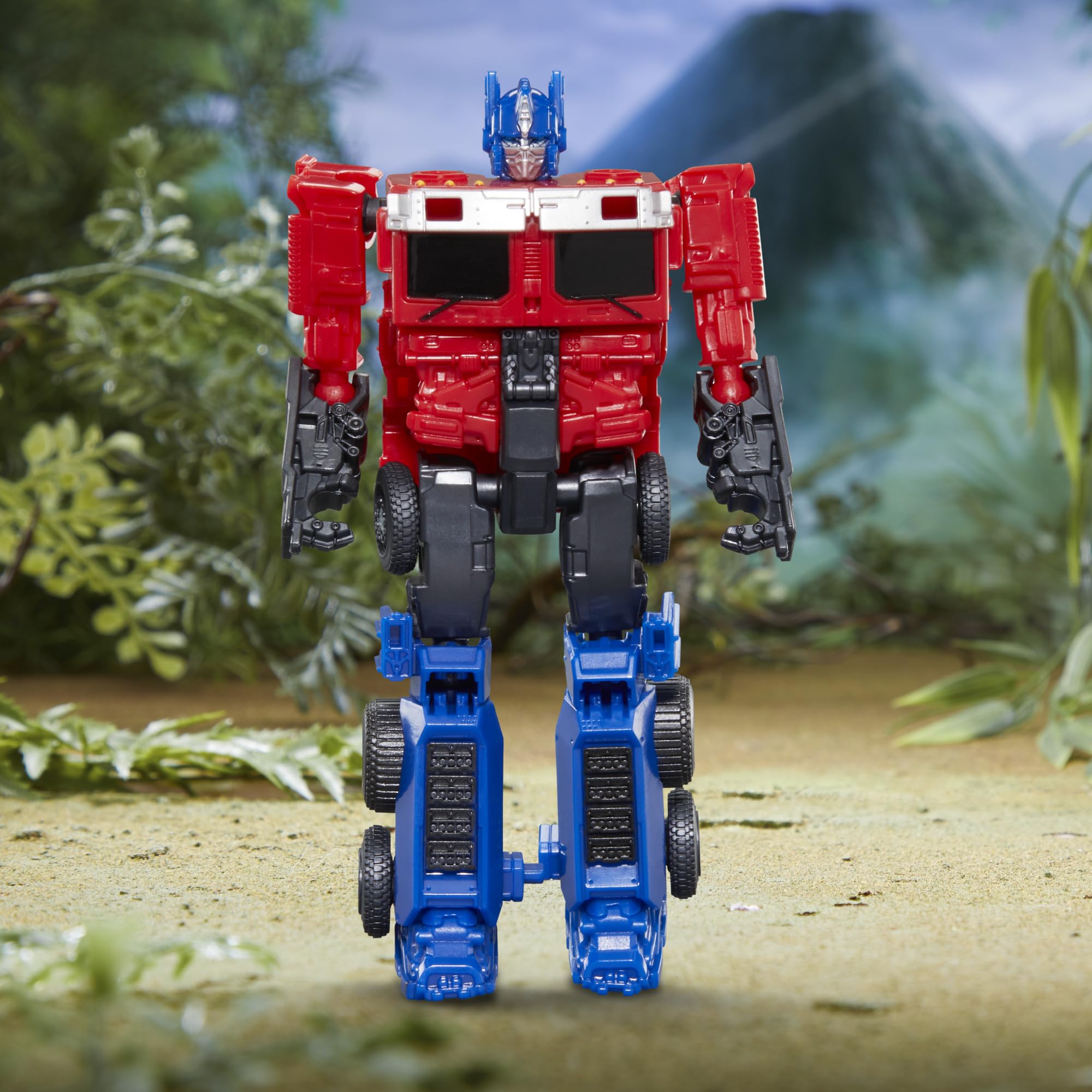 Transformers 5-inch Optimus Prime supports quick 10-step transformations