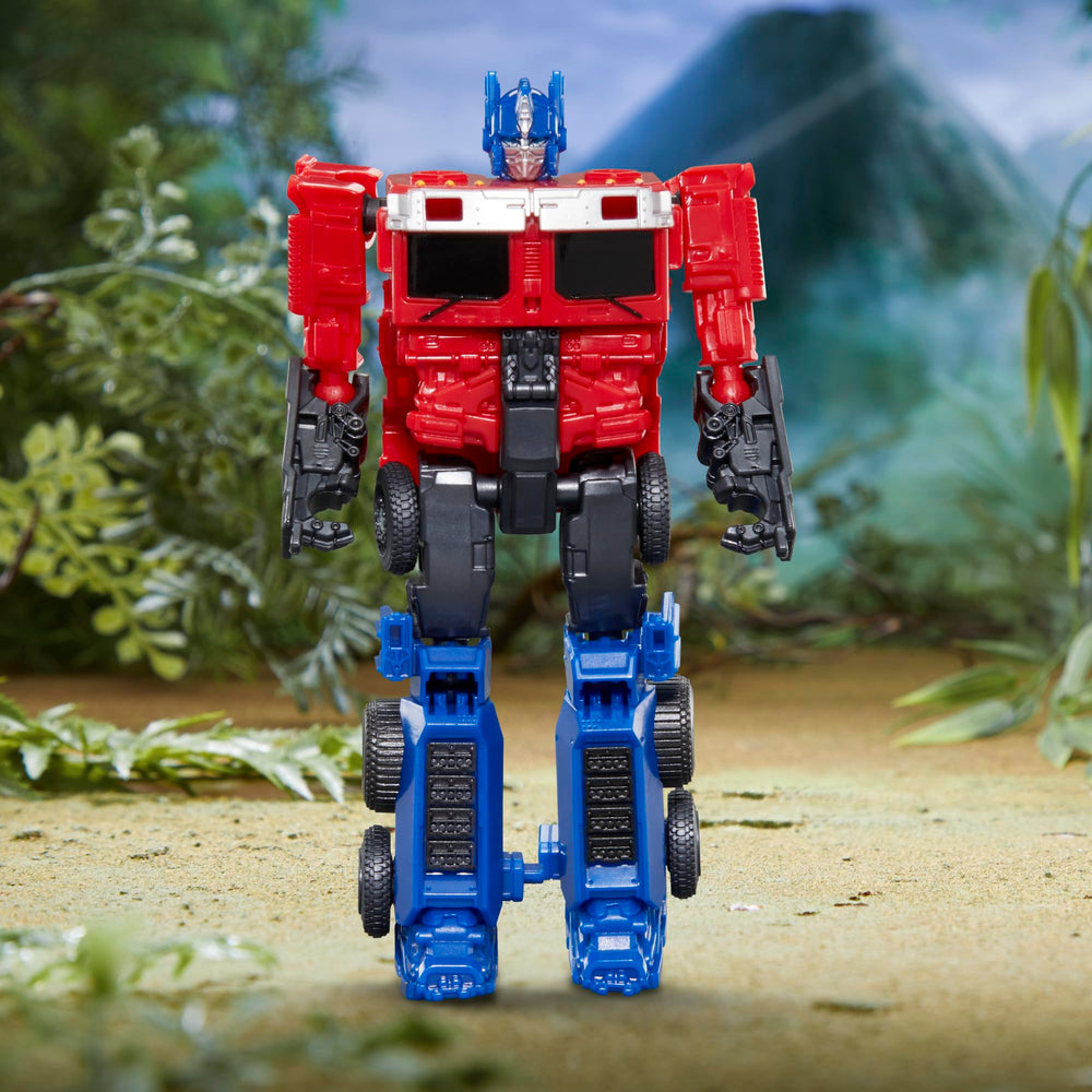Transformers 5-inch Optimus Prime supports quick 10-step transformations