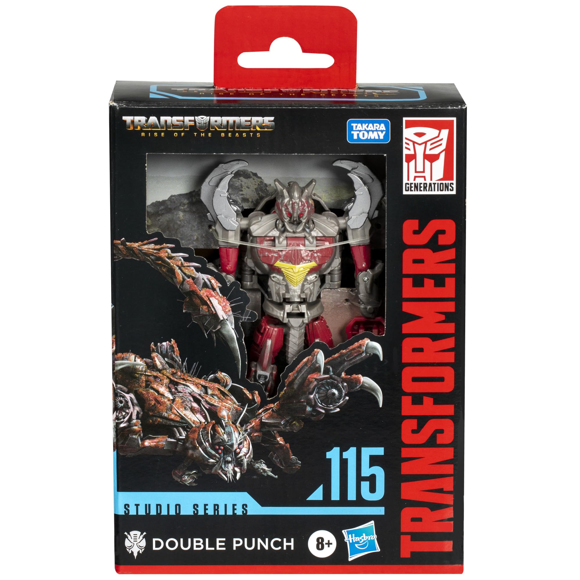 Transformers Rise of the Beasts Double Punch scorpion tail attachment for versatile play.