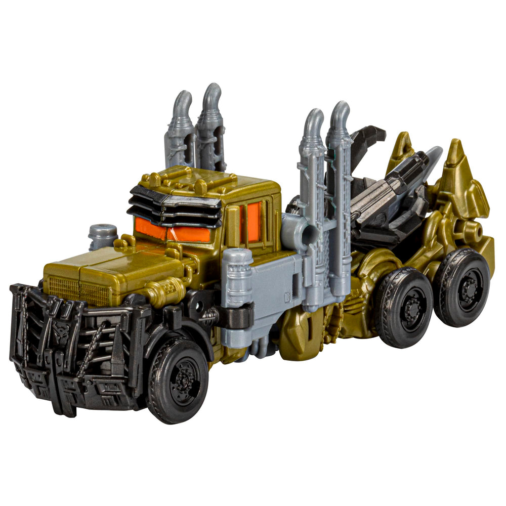 Transformers Rise of the Beasts Scourge Battle Changer figure ready for epic battles and imaginative play.