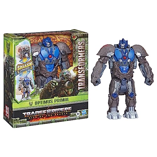 Maximal beast styling cues in the Optimus Primal figure