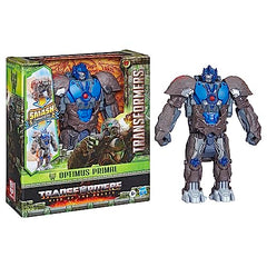 Maximal beast styling cues in the Optimus Primal figure
