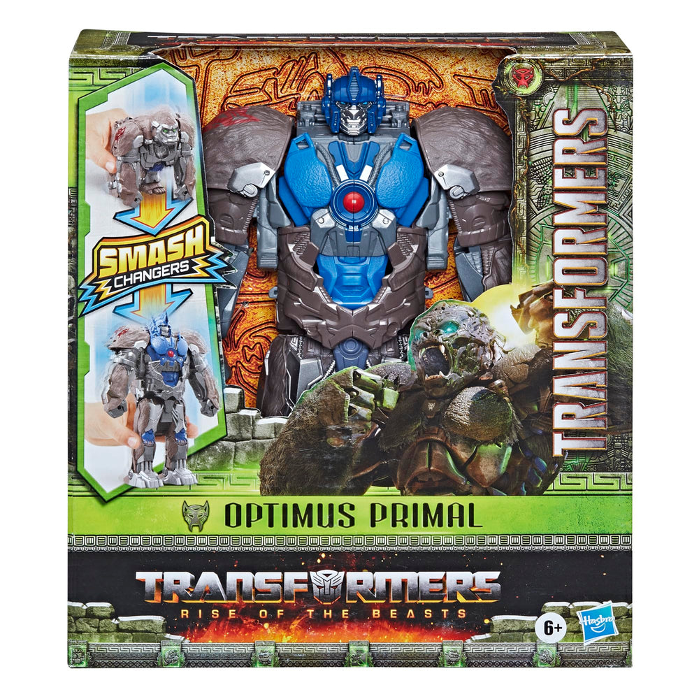 Optimus Primal alt mode with movie-inspired colors and details