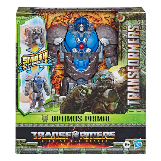 Optimus Primal alt mode with movie-inspired colors and details