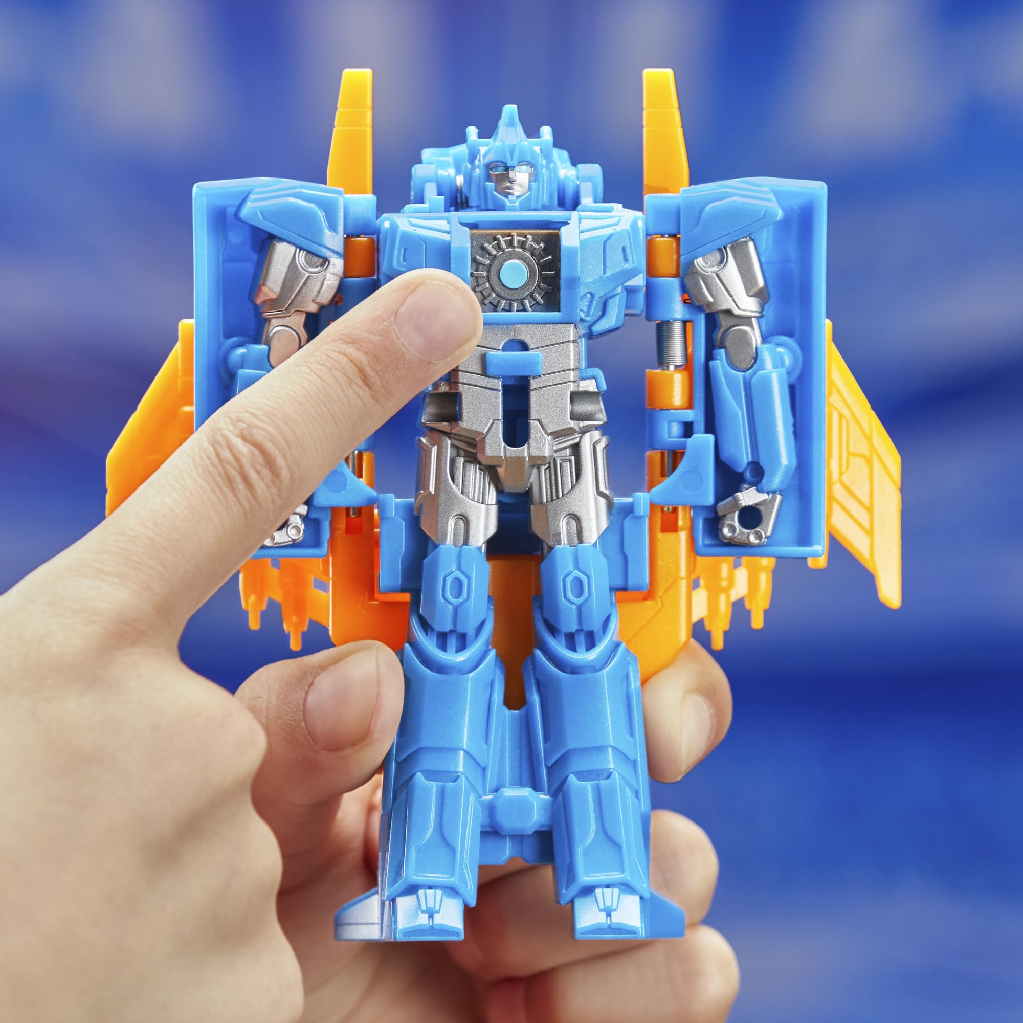 Transformers Sentinal Prime 4-inch figure fits compact display and play