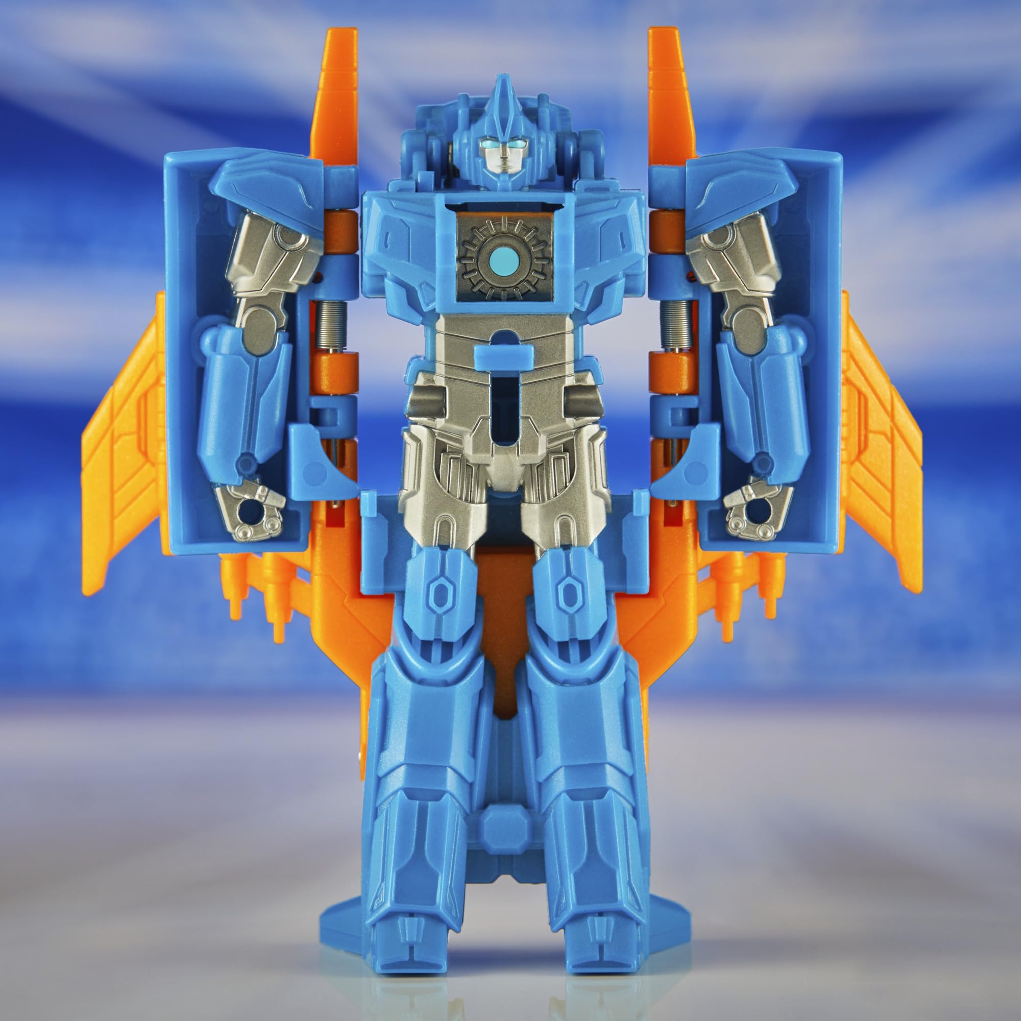 Transformers Sentinal Prime cog-changer panel demonstrates easy one-step conversion