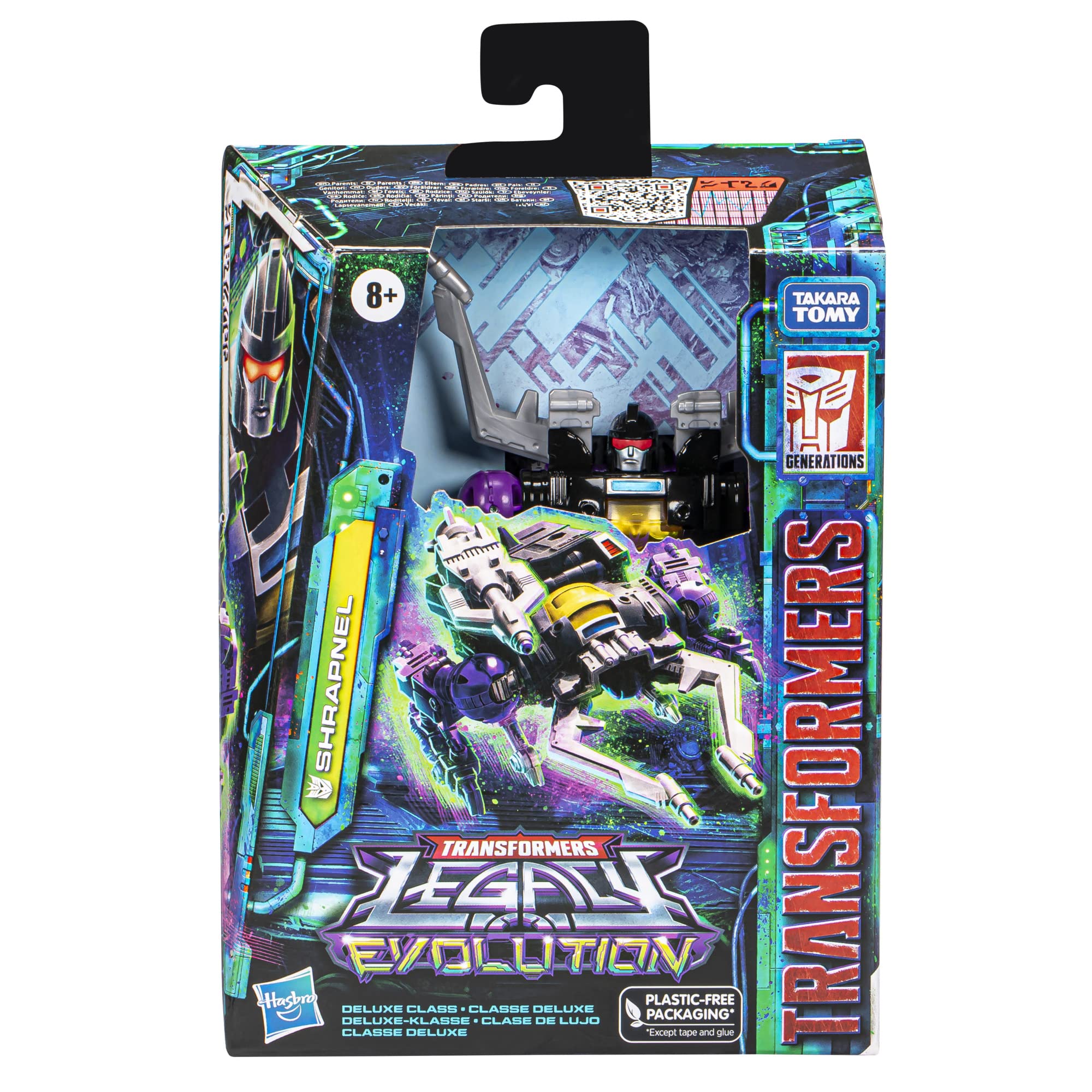 Transformers Shrapnel in stag beetle mode ready for transforming play