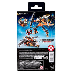 Deluxe Transformers Sideways figure, ideal for collectible display and storytelling.